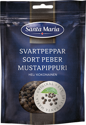 Santa Maria Mustapippuri kokonainen 70g