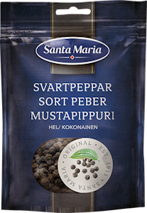 Santa Maria Mustapippuri kokonainen 70g