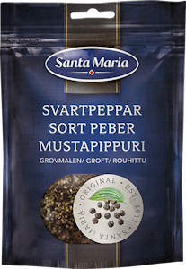 Santa Maria Rouhittu Mustapippuri, pussi 65g