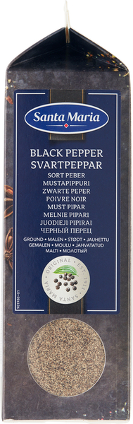 Santa Maria mustapippuri 350g jauhettu