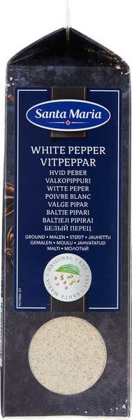 Santa Maria valkopippuri 500g jauhettu