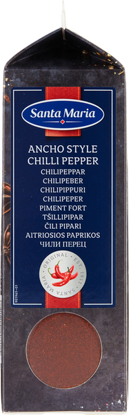 Santa Maria chili ancho 470g jauhettu