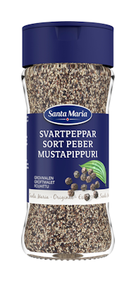 Santa Maria Mustapippuri rouhittu, purkki 59g