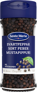 Santa Maria Mustapippuri kokonainen, purkki 35g