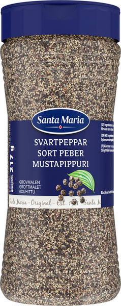 Santa Maria Mustapippuri rouhittu 65g