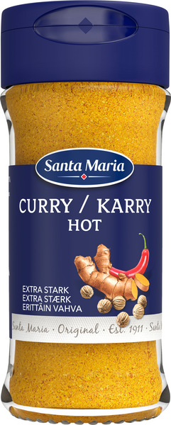 Santa Maria Curry Erittäin Vahva, purkki 37g