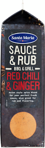 Santa Maria BBQ Sauce & Rub Mix Red Chili & Ginger 490g