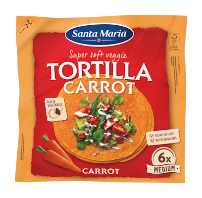 Santa Maria 240g Tex Mex Tortilla Carrot Medium