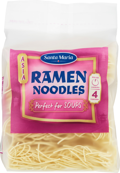 Santa Maria Ramen Noodles, Ramen-nuudelit 200g