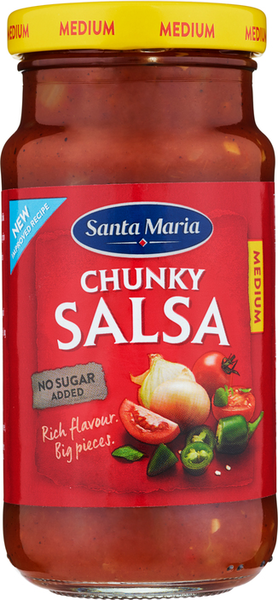 Santa Maria Chunky Salsa Medium keskivahva salsakastike 230g