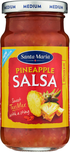 Santa Maria Pineapple Salsa medium ananassalsa 230g