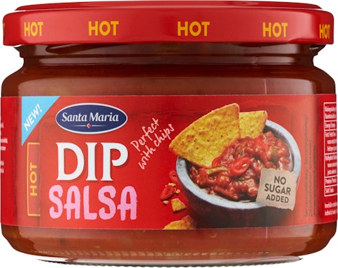 Santa Maria tex mex salsa dip hot 250g