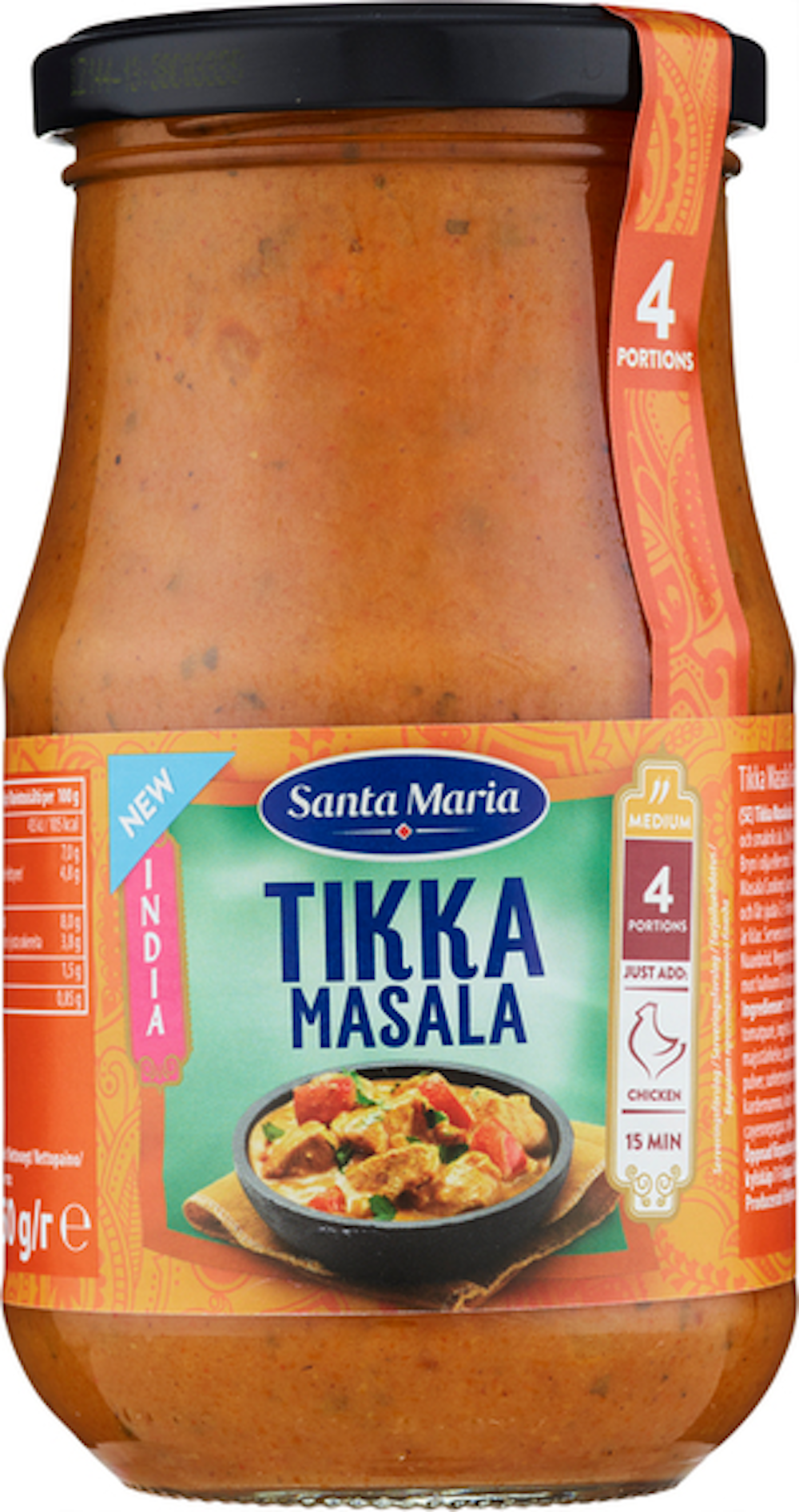 Santa Maria Tikka Masala Cooking Sauce Ateriakastike 350g — HoReCa-tukku  Kespro