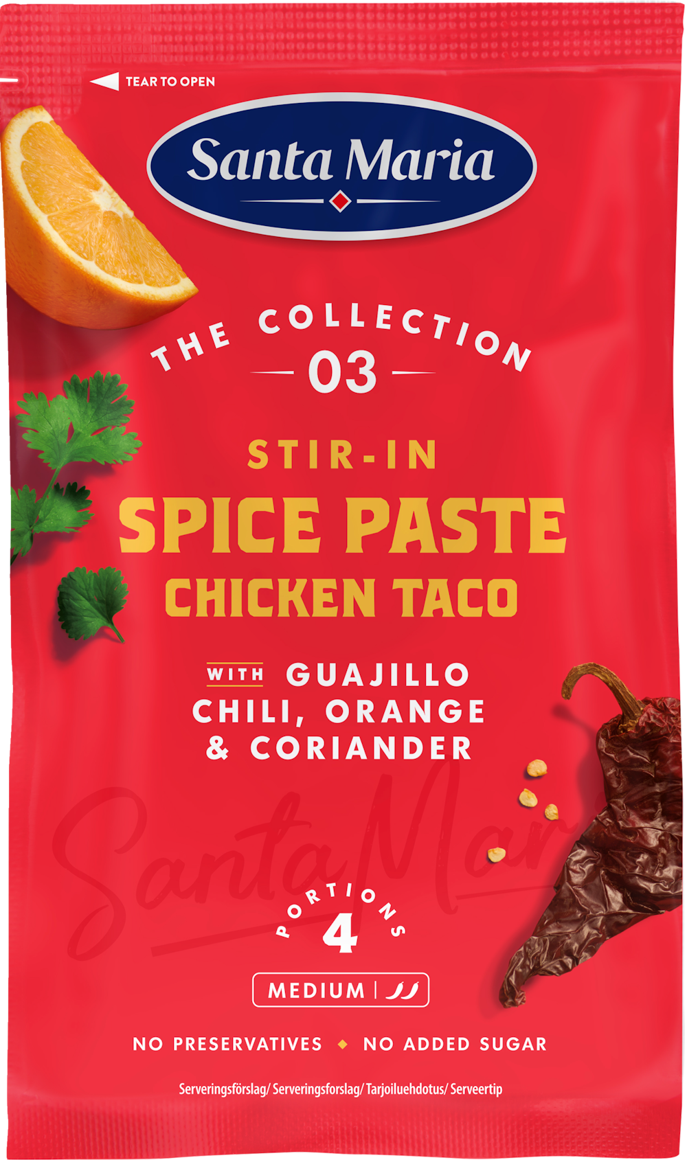Santa Maria Tacos Spice Paste 100g Chicken — HoReCatukku Kespro