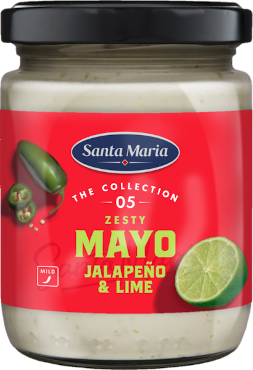 Santa Maria Mayo 140g Lime Jalapeño — HoReCatukku Kespro