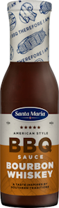 Santa Maria BBQ Sauce Bourbon Whiskey -maistekastike 370g