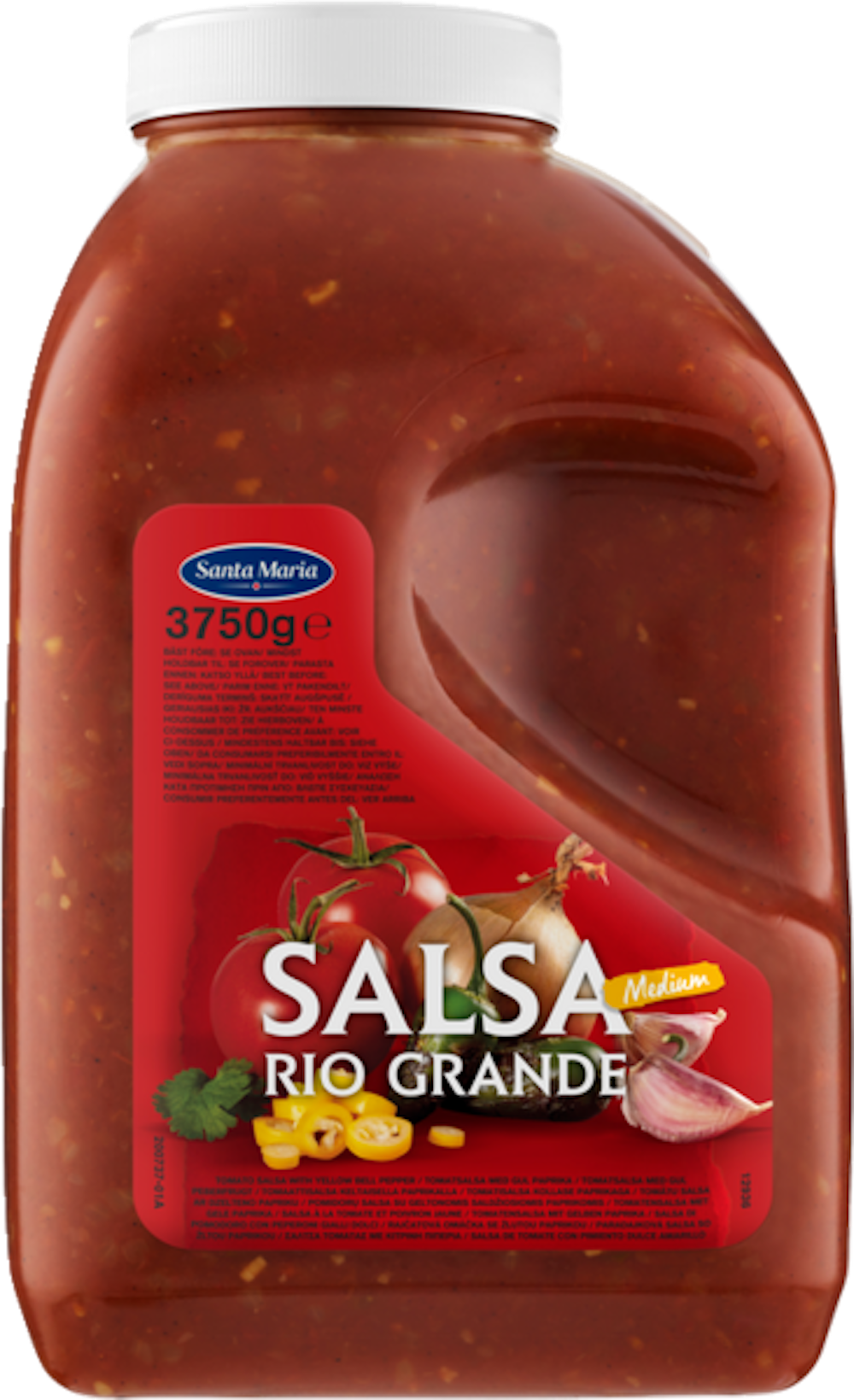 Santa Maria Salsa Rio Grande Medium 3750g — HoReCatukku Kespro