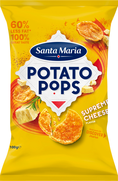 Santa Maria Potato Pops sipsi 100g juusto