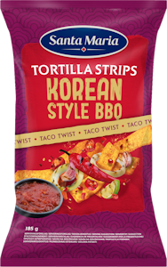 Santa Maria 185G Tortilla Strips Korean Style BBQ