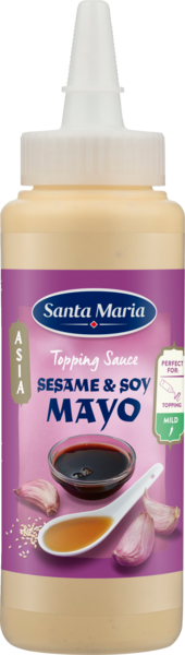 Santa Maria 250ml Topping Sauce Sesame & Soy Mayo Kastike