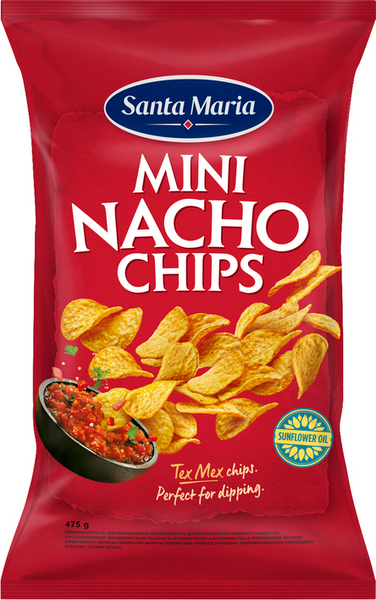 Santa Maria Mini Nacho Chips 475g
