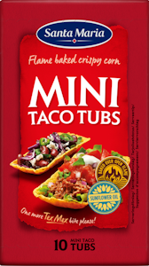 Santa Maria Tex Mex mini taco tubs 86g