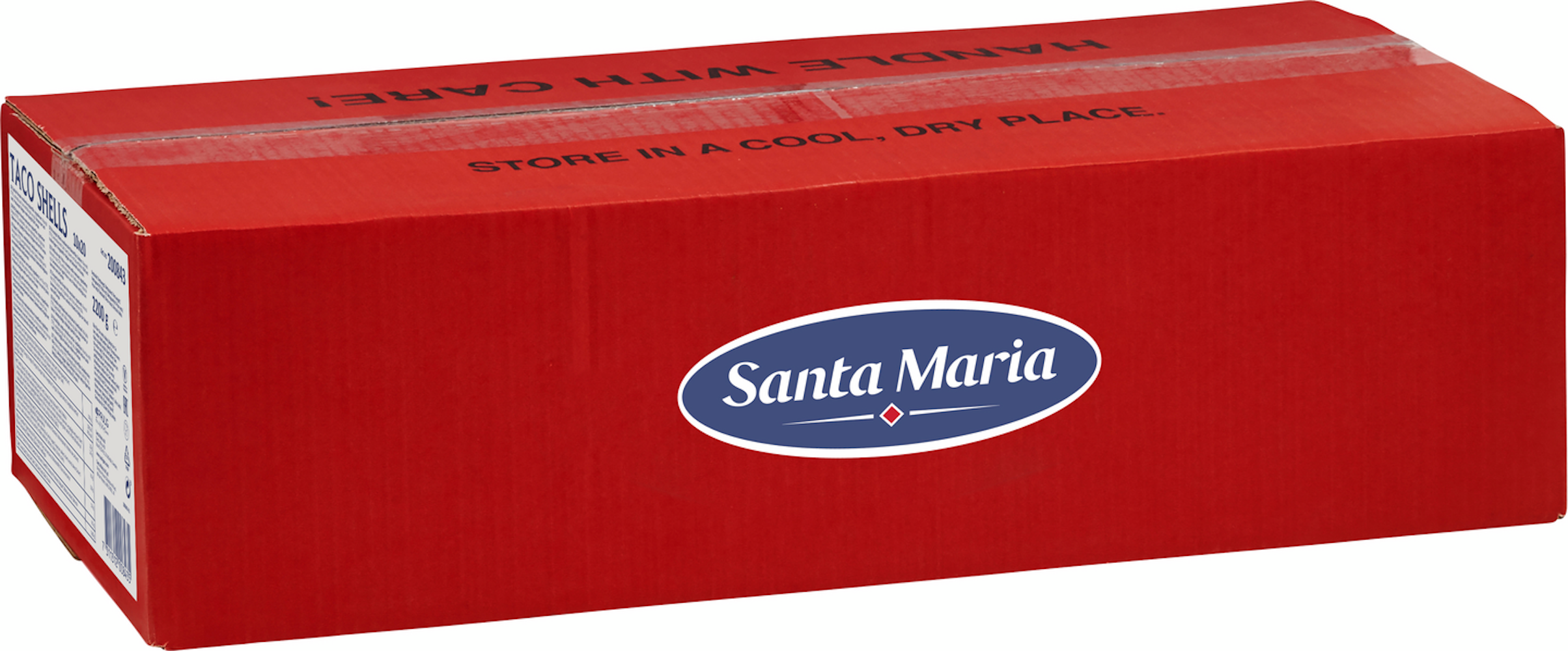 Santa Maria taco shells 2200g - HoReCa-tukku Kespro