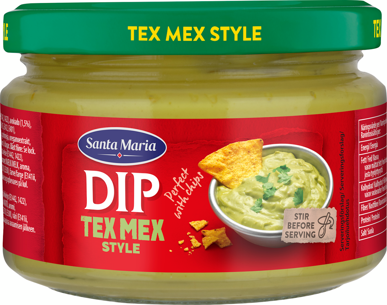 Santa Maria Dip 250g Tex Mex Style - HoReCa-tukku Kespro