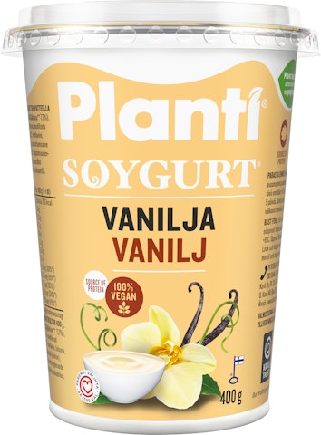 Planti soygurt 400g vanilja