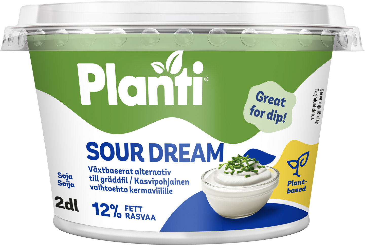 Planti Sour Dream hapatettu ruoanlaittovalmiste luomusoijapavuista 2dl