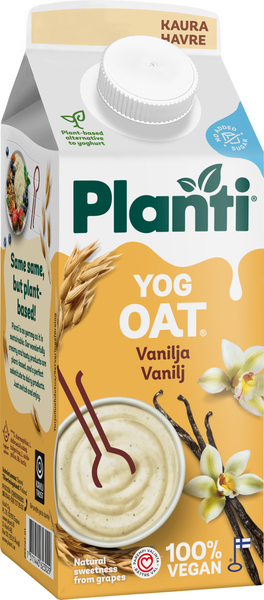 Planti YogOat 750g vanilja
