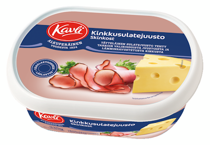 Kavli sulatejuusto 330g kinkku