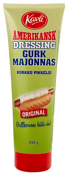 Kavli kurkkupikkelsi majoneesi 240g