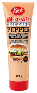 Kavli hampurilaiskastike 230g pippuri