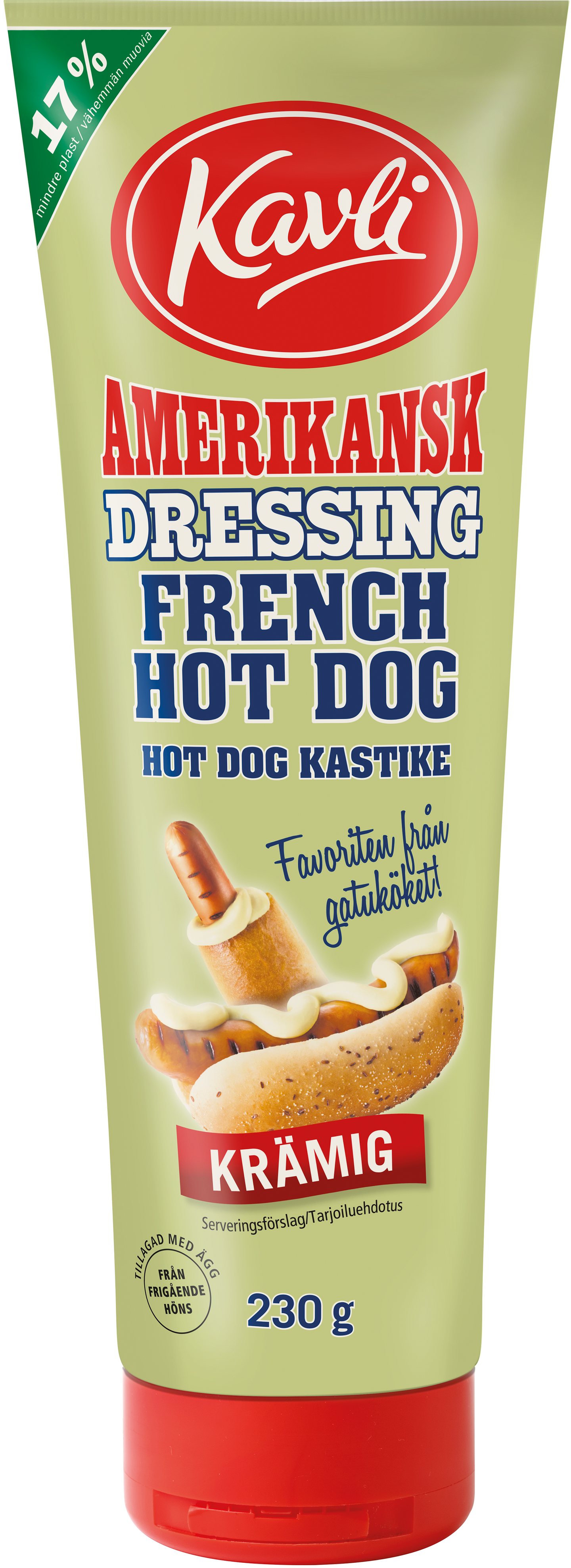 Kavli hot dog kastike 230g