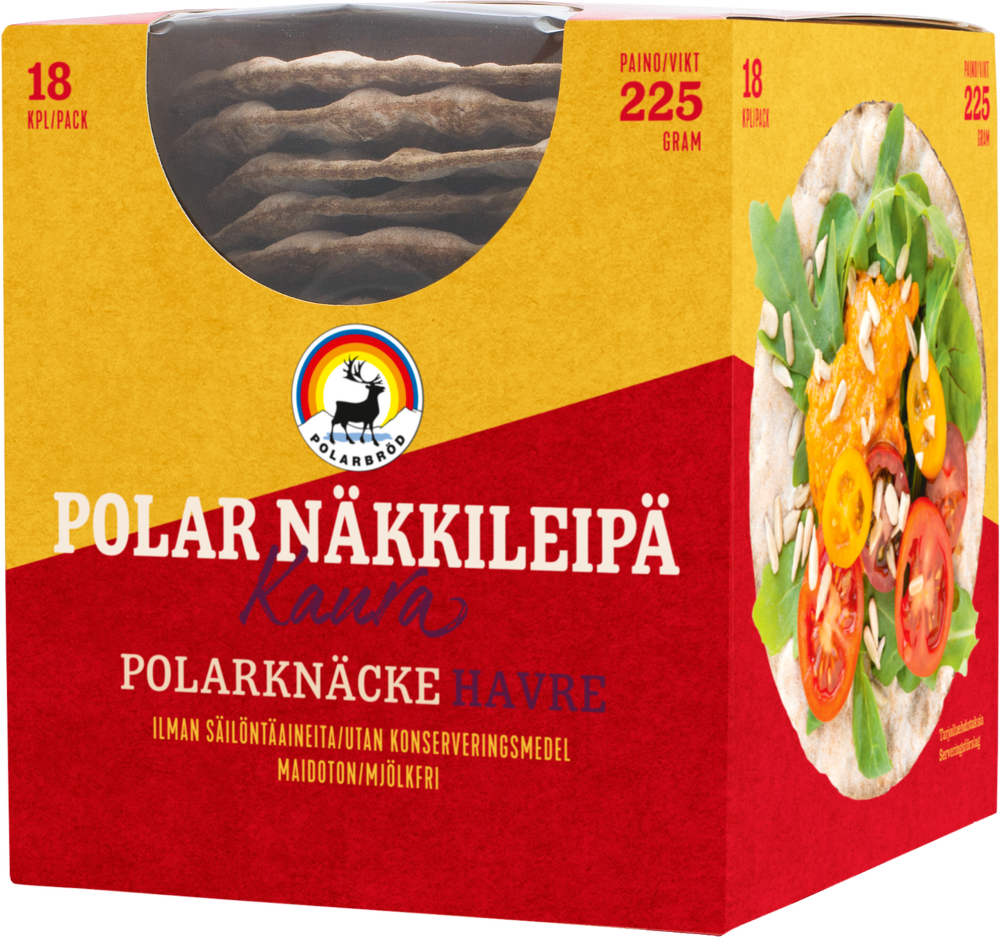 Polar Näkkileipä kaura 225g