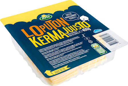 Arla Loputon kermajuusto 400g viipaleet