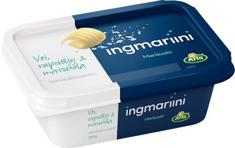 Ingmariini 250 g Merisuola vähälaktoosinen levite