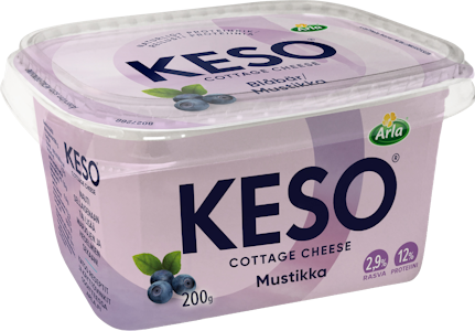 Arla Keso raejuusto 200g mustikka