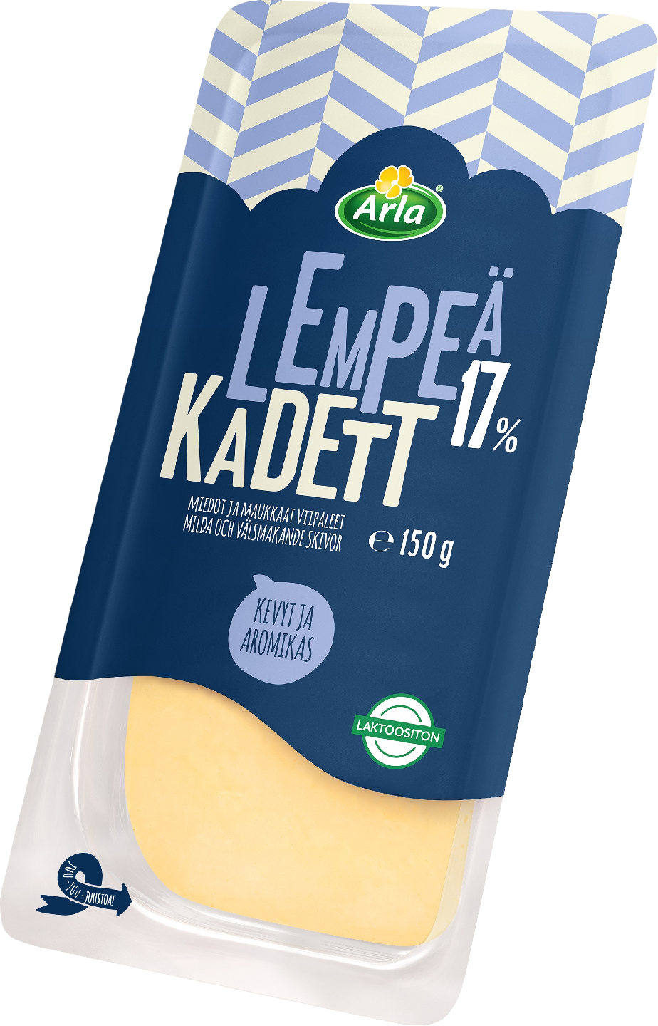 Arla Lempeä Kadett 17% viipale 150 g