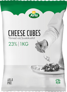 Arla Pro juustokuutiot 23% 1kg