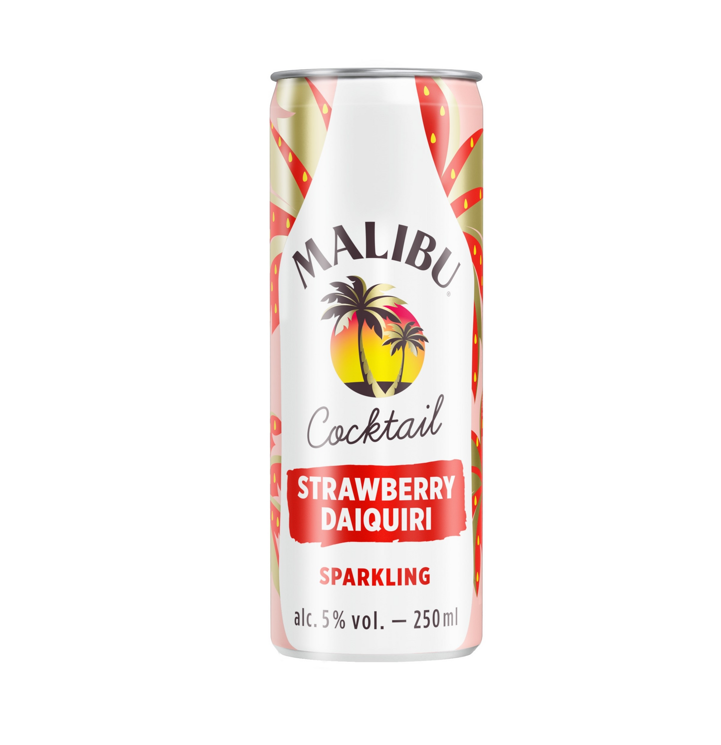 Malibu Strawberry Daiquiri sparkling 5% 0,25l