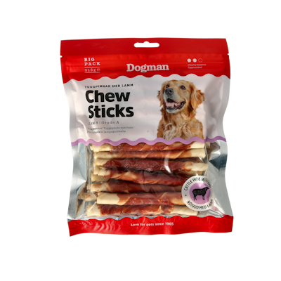 Dogman puruluutikut lampaanlihalla 25-pack 313g