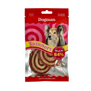 Dogman Spinners treat mix koiranherkku 34g