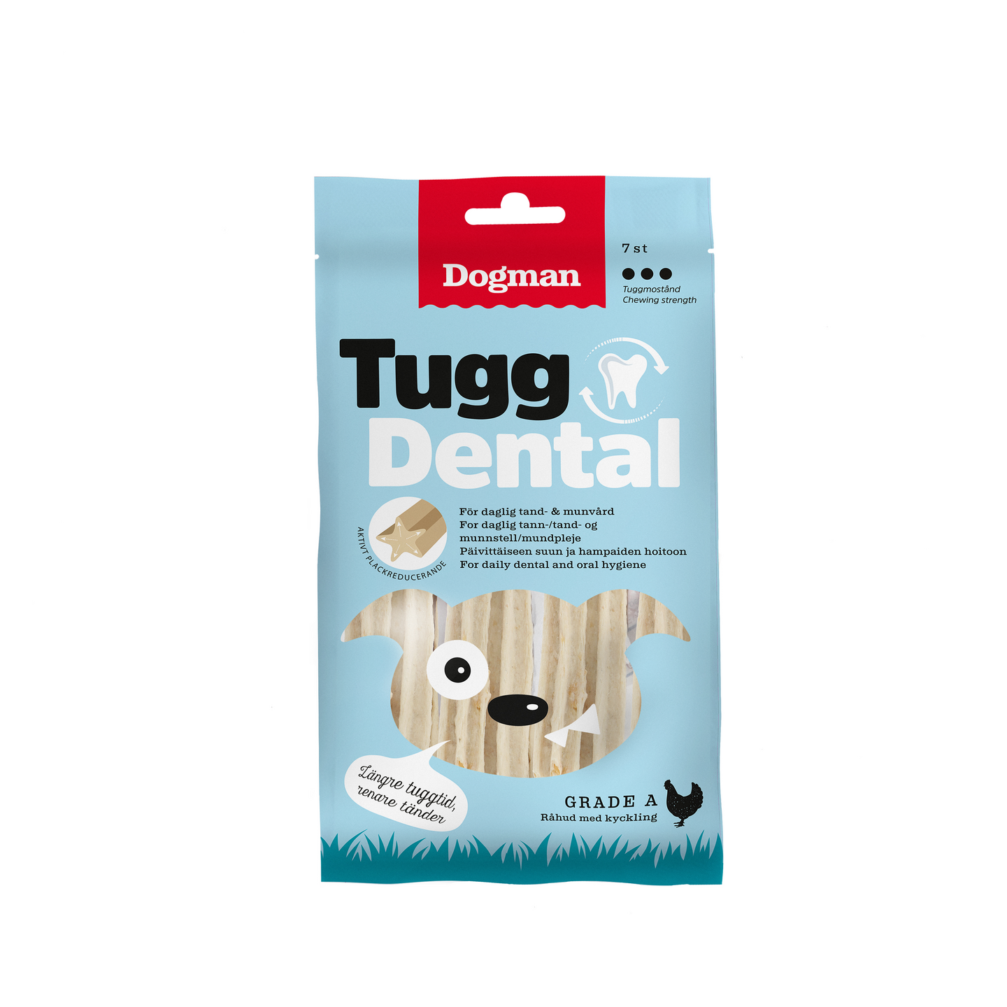 Dogman Tugg Dental 7 kpl kanalla