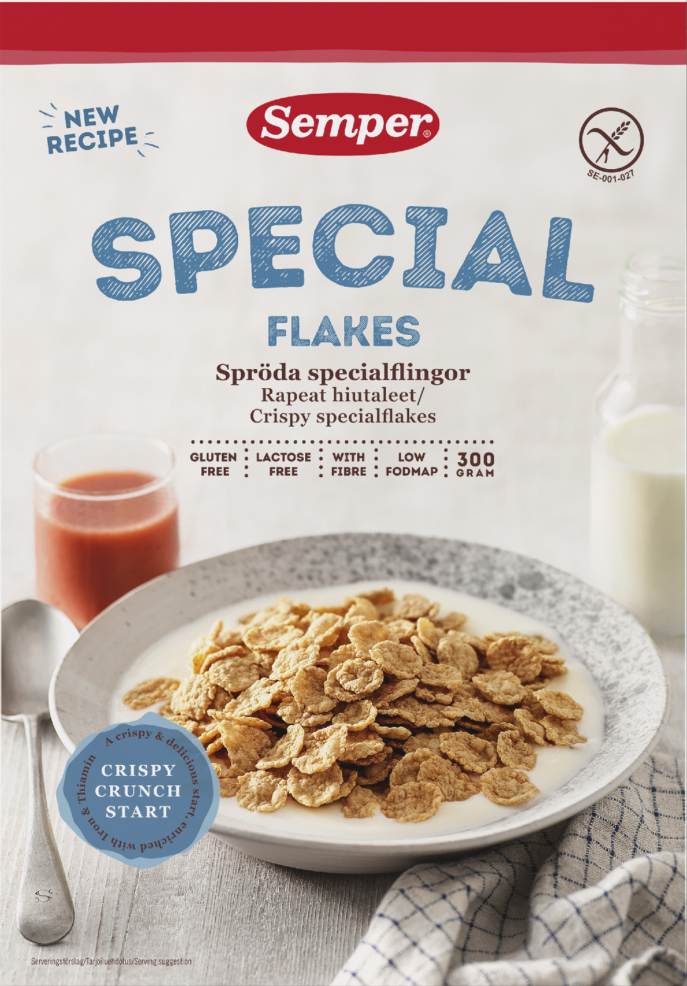 Semper Special Flakes 300g gluteeniton