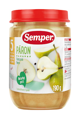 Semper Päärynää ja omenaa 190g 5-6kk