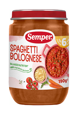 Semper Spahettia &  jauhelihakastiketta 190g 6kk