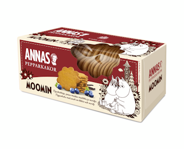 Annas Moomin piparkakku 150g mustikka-vanilja