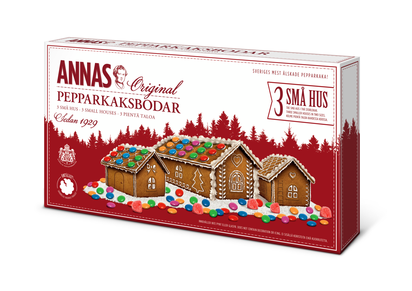 Annas kolme pientä piparkakkutaloa 250g